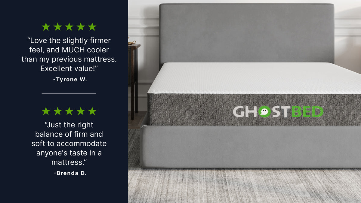 GhostBed Cool Gel Memory Foam & Latex Mattress GhostBed® Canada