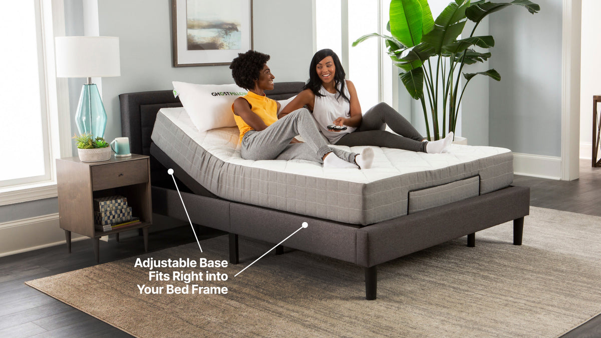 GhostBed Adjustable Base Bed Frame with Zero Gravity