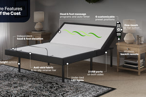 Compare GhostBed Adjustable Base